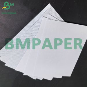 1mm 2mm F Flute 3layers Bleached High Stiffness Corrugated Board For Mailer Box