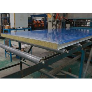 Buy cheap A1 Grade Wall Roof Ceiling Rock Wool Sandwich Panel from wholesalers