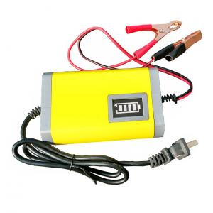 Buy cheap EU/US Plug car-charger 12V Battery Charger 12V Lead Acid Battery Charger 12V Motorcycle Battery Charger 12V 6A yellow product
