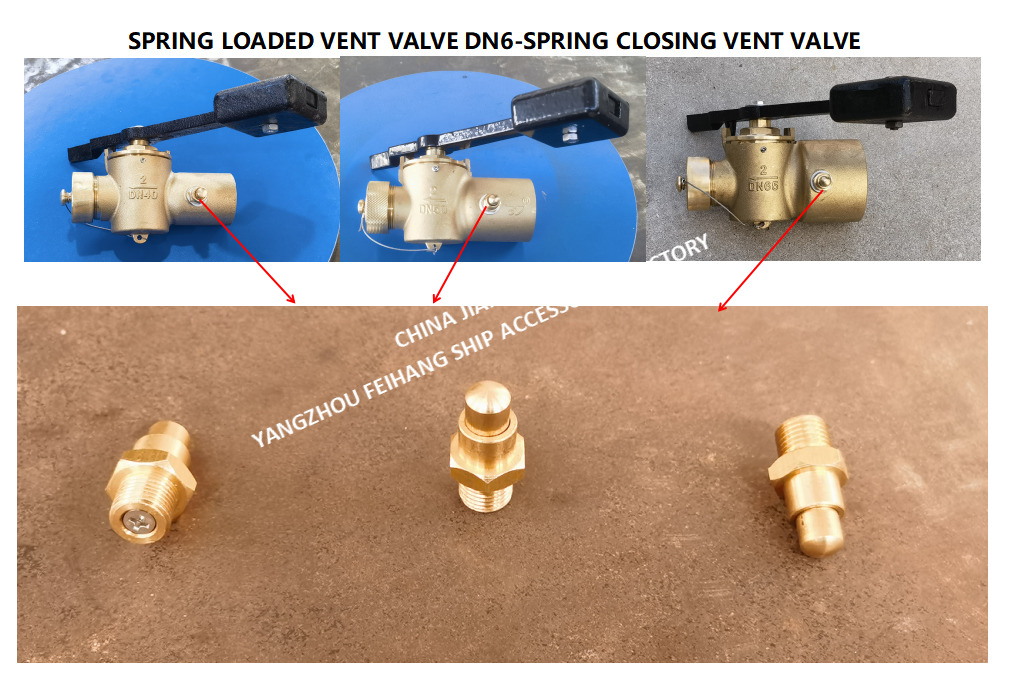 Buy cheap DN6 Spring Closing Vent Valve with Thread M13 and CB/T3778-1999 Standard for Marine Applications from wholesalers