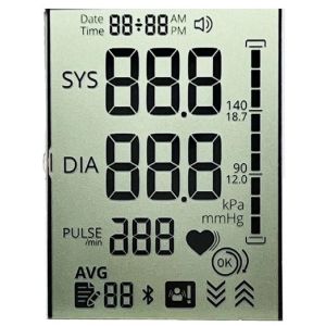 Buy cheap Transflective Positive LCD Display Segment TN LCD Display For Blood Pressure product