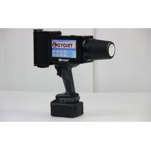 Buy cheap 50mm Industrial Portable Handheld Inkjet Printer Metal Pipes Printing from wholesalers