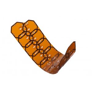 Buy cheap HASL Surface Finish Flexible PCB W / Polyimide Material Yellow Coverlayer from wholesalers