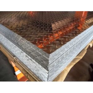 Buy cheap Highly Reflective 3003 H22 Aluminium Checker Plate Sheet Aluminum Tread Plate Good Slip Resistance from wholesalers