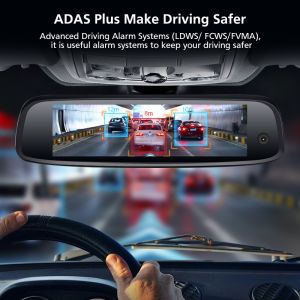 Buy cheap 1280x400 IPS touch screen 3 Cameras Android 5.1 4G Car DVR from wholesalers