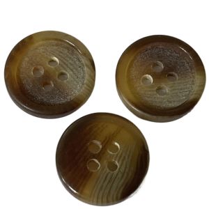 Buy cheap 24L  Polyester Buttons With Imitation Horn Effect Use On Jacket Coat from wholesalers