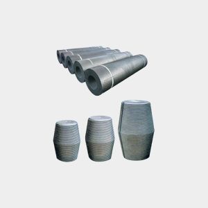 Buy cheap High Power Graphite Electrode With Nipple UHP Graphite Electrode For EAF product