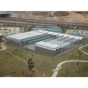 Buy cheap Galvanized Steel Pipe Multi Span Greenhouse Vegetable Greenhouse Kits For Winter Cover from wholesalers