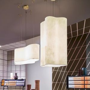 Buy cheap 2000LM White Fabric Chandelier from wholesalers