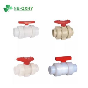 Buy cheap Glue Connection Form Black Plastic PVDF True Union Ball Valve for Socket/Threaded Type from wholesalers