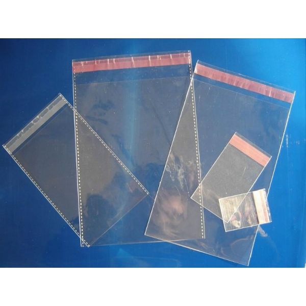 Quality Flexible Clear Plastic Pouches Packaging Leakproof With Self Adhesive Strip for sale