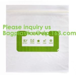 Freezer Sandwich Slider Bags Resealable Reusable, Recyclable, Reclosable,