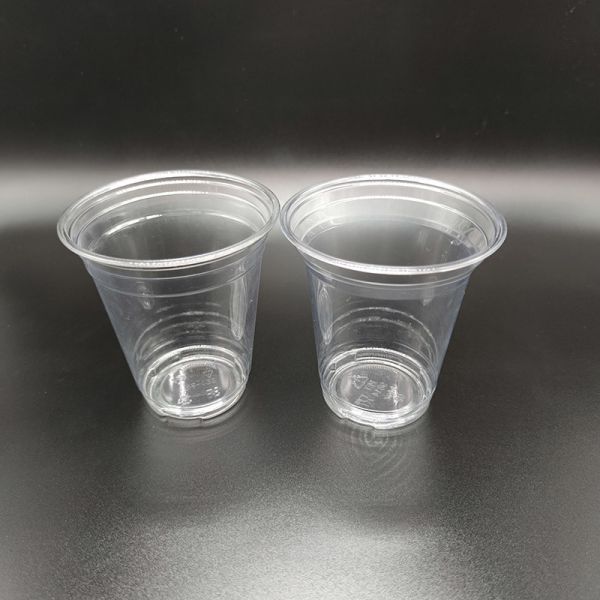 Quality Disposable Clear PET Cold Drinking Beverage Cups Bubble Tea Cups for sale