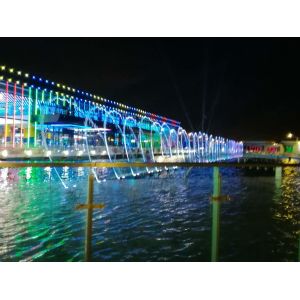 design sketch musical water fountain