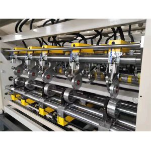 Buy cheap Customized Thin Blade Cardboard Slitter Scorer Machine High Effective 2500 KG for B2B from wholesalers