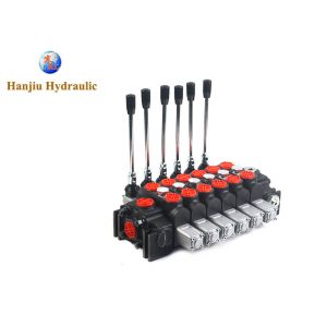 Buy cheap Manual High Pressure Hydraulic Valve Dcv120 350 Bar 6 Spools For Road Sweepers from wholesalers