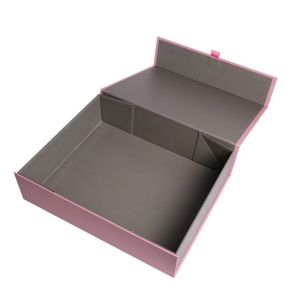 Large Recyclable 128gsm C1S Paperboard Gift Boxes With Ribbon