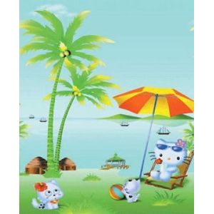 Buy cheap Manual Fabric Patterned Roller Blind Beige with PVC Coating from wholesalers