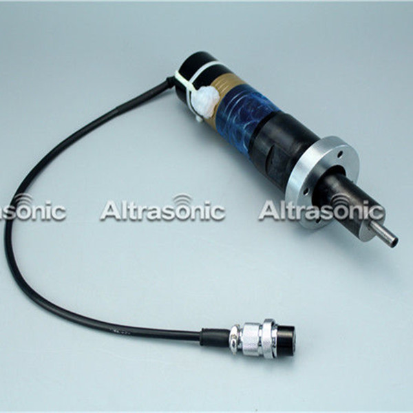 Quality 20Khz Constant Ultrasonic Welding Machine Black Transducer With Customized Flange for sale