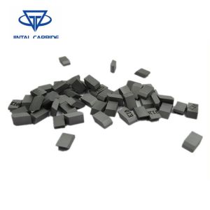 High Erosion Resistant Tungsten Carbide Saw Tips Cobalt Based Alloy