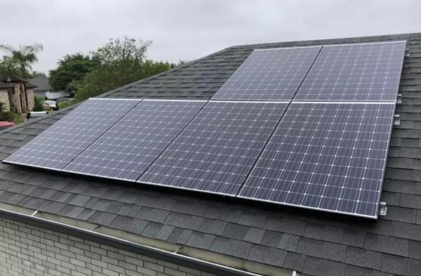 Quality Aluminum Brackets Solar Structure Panel Racking / Solar PV Panel Ballasted Solar Mounting Systems Stable Structure for sale