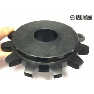 Buy cheap Customized Double Pitch Sprocket 45C Material Blacken Surface Treatment product