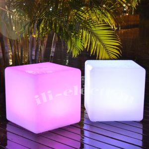 Plastic Illuminate Space LED Cube Light Perfect Lighting Solution