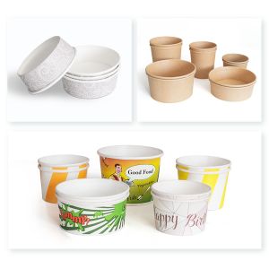 400gsm Ultrasonic Paper Bucket Making Machinery High Speed Disposable