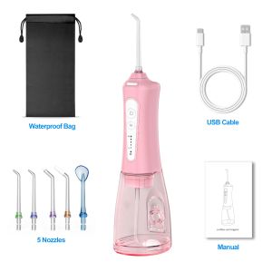 Home Travel Dental Floss Water Flosser with Ipx7 Waterproof Electric Teeth