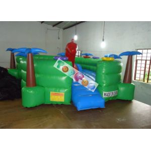 Buy cheap 0.45mm PVC Tarpaulin Inflatable Amusement Park Turtle Playground With Slide And Tunnels from wholesalers
