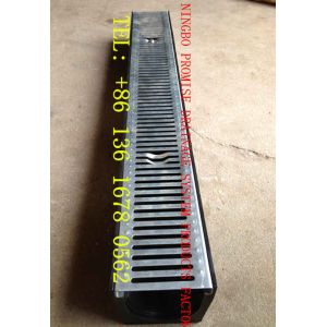 China Trench Drains With Galvanised Grating on sale
