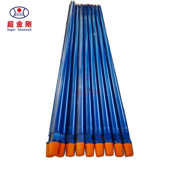 Buy cheap Forging DTH Drill Rig Drill Pipe 1.5m 2m 3m 4m 5m Length 76mm 89mm 114mm Diamether Pipe with ISO 9001 2000 Certification from wholesalers