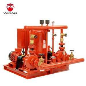 Buy cheap Closed Impeller 740r/min 1500CMB/H Fire Fighting Pump 500M from wholesalers