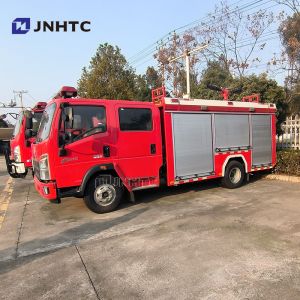 Buy cheap NEW SINOTRUCK Howo 4x2 Light Duty Fire Fight Truck With Water Pump Truck High Quality from wholesalers