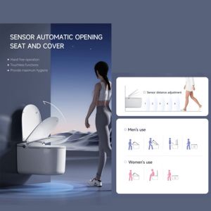 Buy cheap Bathroom Ceramic Modern Smart Toilet Wall Hung Mounted Automatic from wholesalers