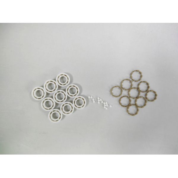 Quality 693ce 3 X 8 X 4 Zirconia Ceramic Ball Bearings Rust Resistance For Fishing Reel for sale