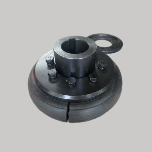 Buy cheap High Elasticity Rubber Tyre Flex Coupling Customized 200mm - 710mm Dimensions from wholesalers