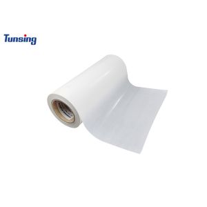 Buy cheap PES Fabric Hot Melt Adhesive Film  Glassine Paper For Bonding PVC from wholesalers