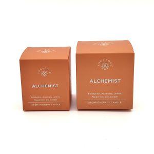 Wholesale custom small jars aromatherapy scented candle gift paper packaging box