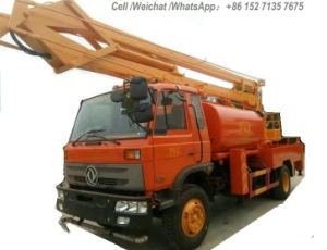 Aerial Work Platform Truck Mounted with Water Clean Tank (16m Bucket Lift, 4000L Water Tank)