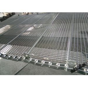 Buy cheap Hygienic 300~2000mm Width SUS304 Weave Conveyor Belt from wholesalers