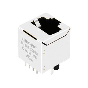 Buy cheap LPJE680XDNL Without Led Vertical 8P8C RJ45 Jack without Integrated Magnetics from wholesalers