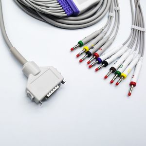 Buy cheap Reusable FUKUDA Banana Patient Monitor EKG Cables from wholesalers