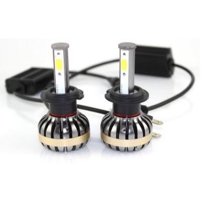Buy cheap Brightest 9005 9007 H13 H4 Car LED Headlight Bulbs , Hb3 9005 Halogen Replacemen product