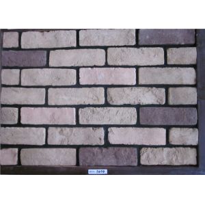 China Gray Artificial Faux Exterior Brick For Wall Decoration on sale