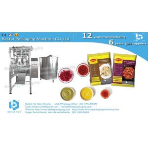 1KG Sauce pouch packaging machine BSTV-550P