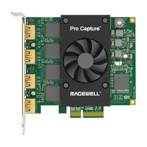 Buy cheap Magewell Pro Capture Quad HDMI Card (4-Channel) 1080P 60fps HD Video Capture Card for HD Camera To Windows /Linux from wholesalers