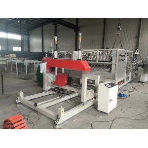 Buy cheap UV Coating Multilayer PVC Roof Tile Line 25m X 2.5m X 2.5m Machine Dimension for Multilayer Roofing Production from wholesalers