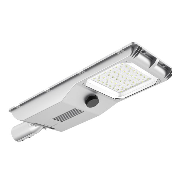 Quality LED Solar Street Light 40W 6000lm IP65 Motion Sensor And Adjustable Panel for sale