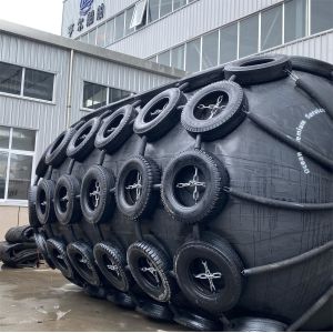Custom Pneumatic Rubber Fender 50kpa 80kpa for Marine Use